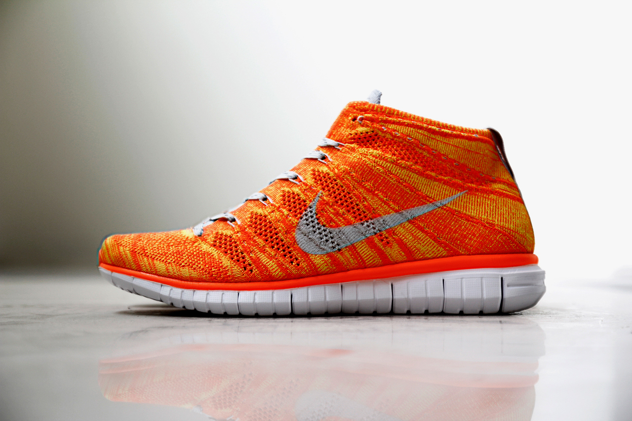 nike free flyknit high top