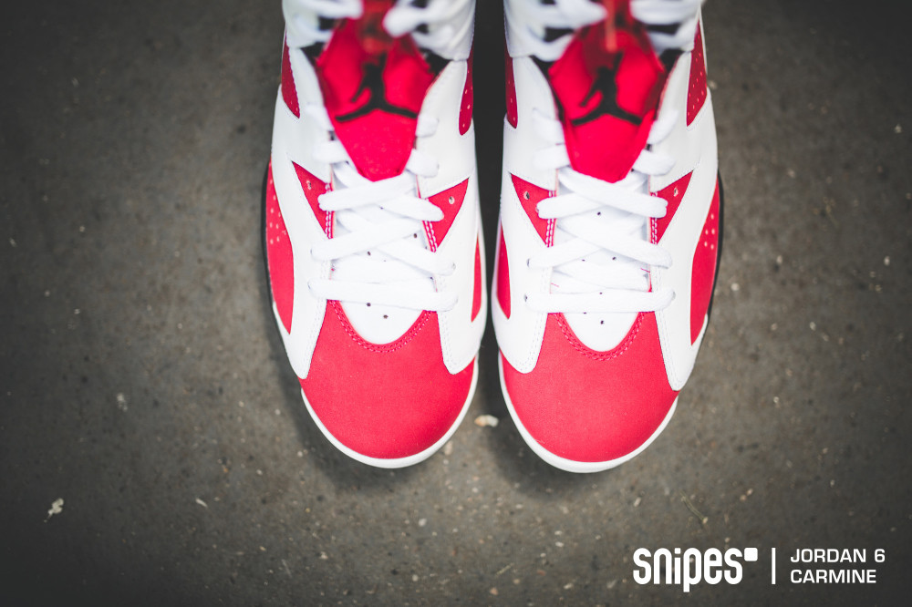 Air Jordan 6 Retro Carmine 12 1000x666