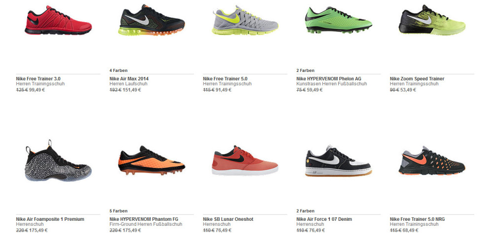 Nike Sale + 20 Gutschein 1 1000x493