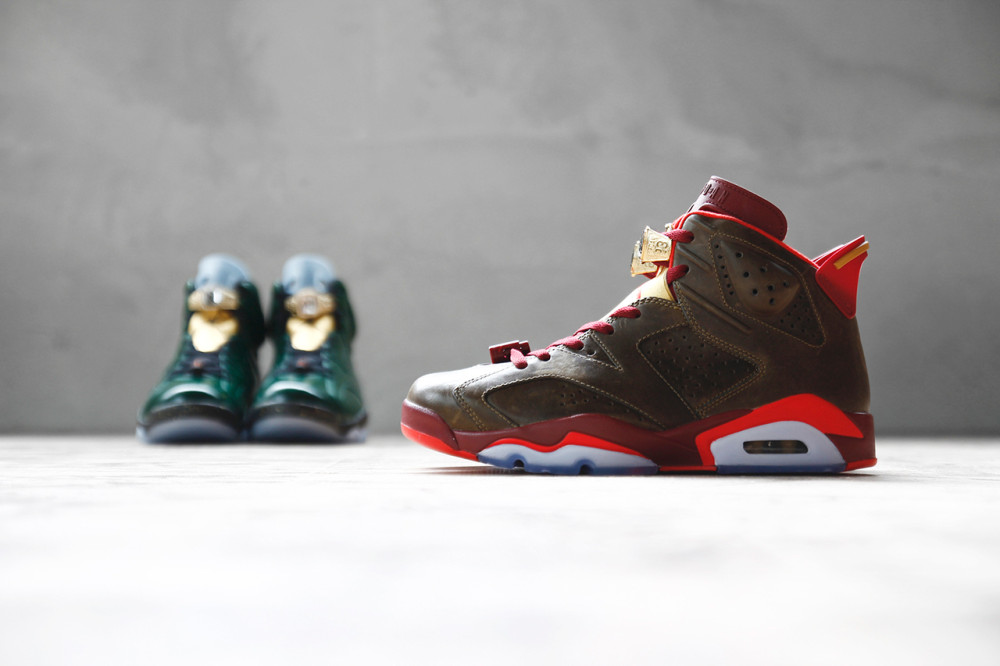 Air Jordan 6 Retro Championship Cigar and Champagne Pack 1 1000x666
