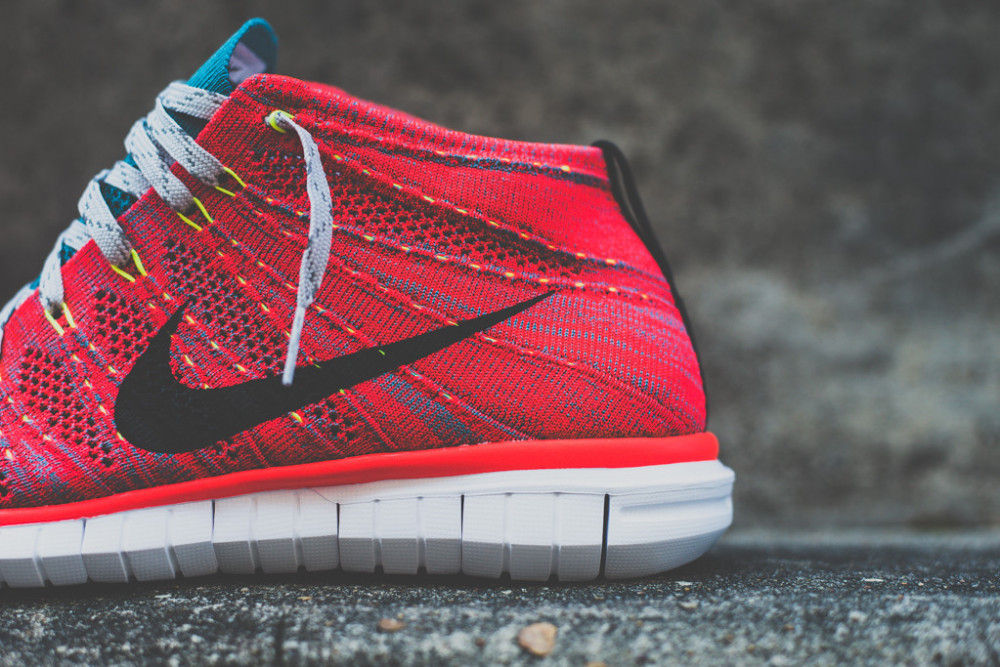 Nike Free Flyknit Chukka Bright Crimson 4 1000x667