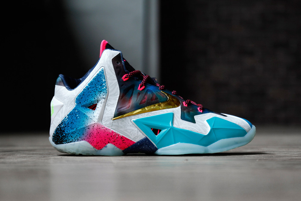 Nike LeBron 11 What the LeBron 1 1000x666