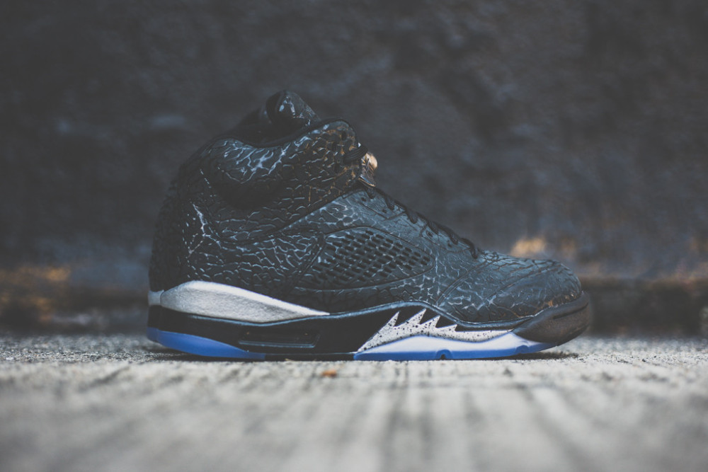 Air Jordan 3LAB5 Black Metallic Silver 1 1000x667