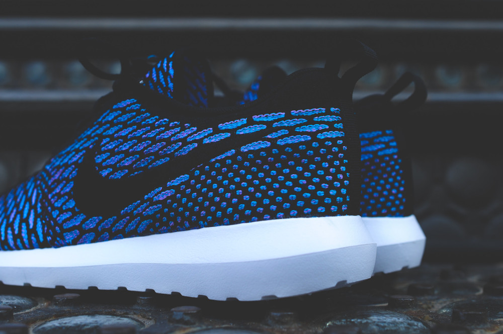 Nike Flyknit Roshe Run Black Neo Turquoise 8 1000x664