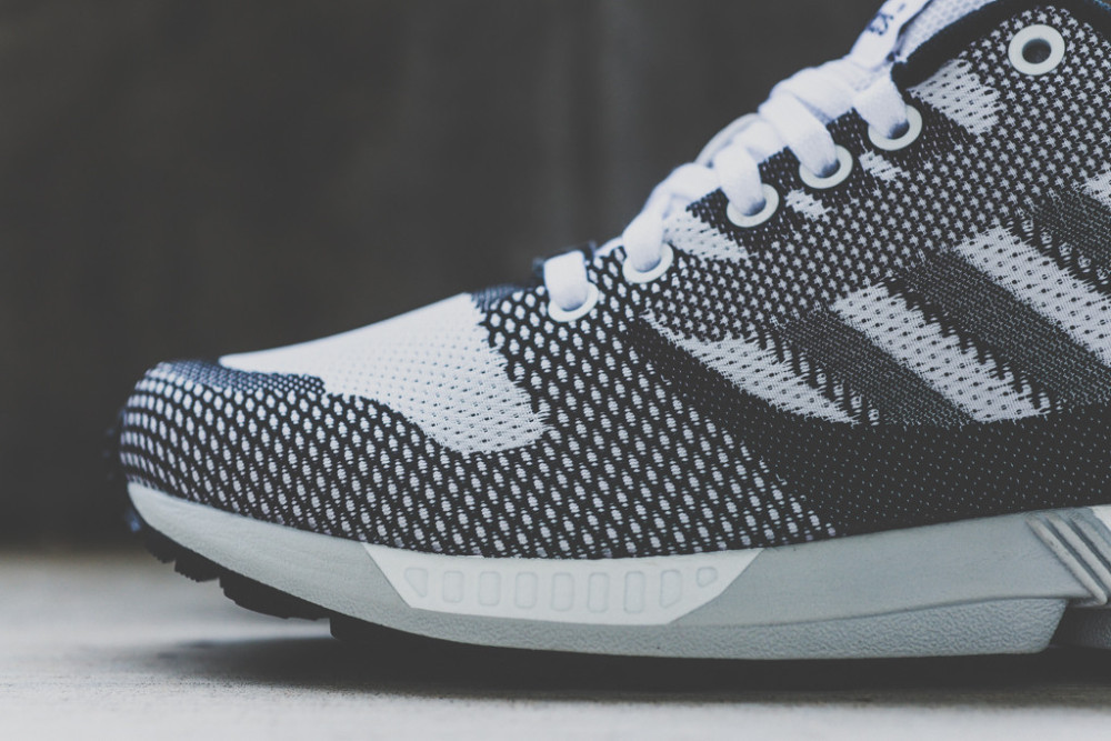 adidas ZX FLUX WEAVE White Black 2 1000x667