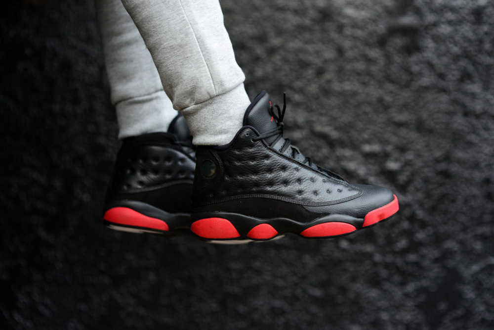 Air Jordan 13 Retro Black Gym Red 4 1000x667