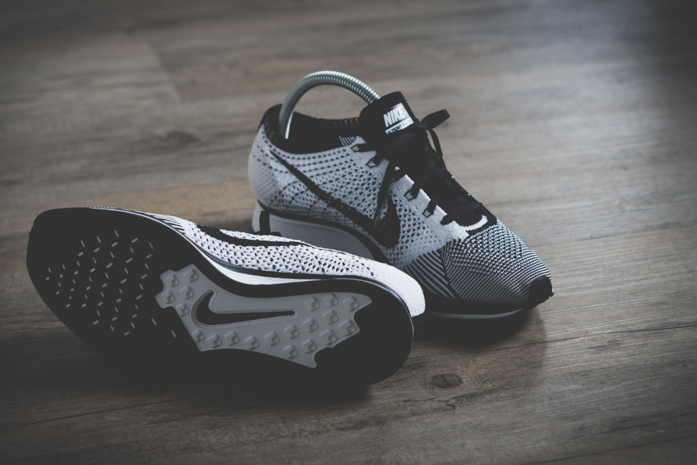 Nike Flyknit Racer Black White Review 10 1000x667