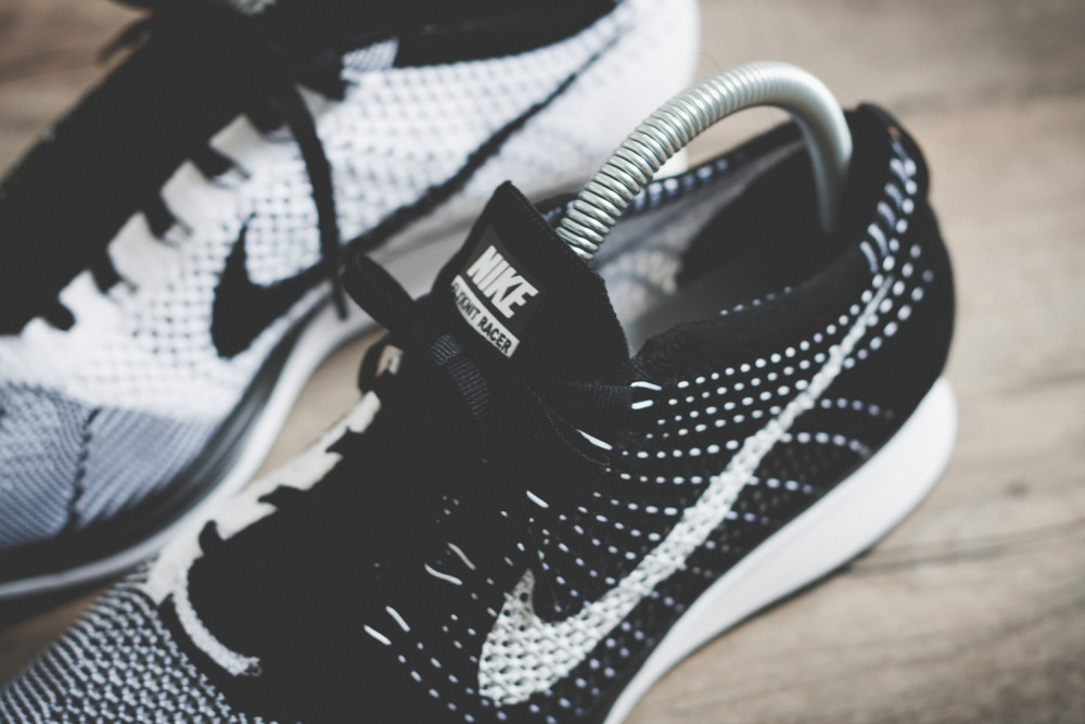 Nike Flyknit Racer Black White Review 13 1000x667