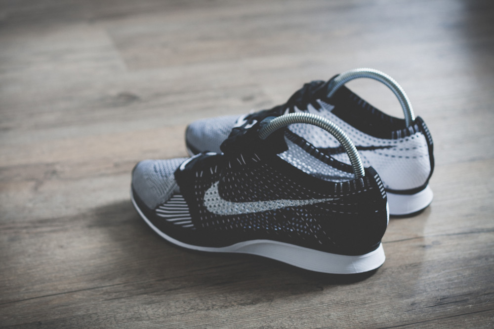 Nike Flyknit Racer Black White Review 4 1000x667
