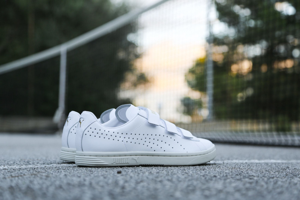 PUMA Court Star Velcro Black White 2 1000x667