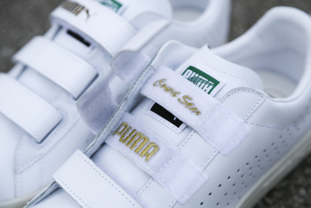 PUMA Court Star Velcro Black White 4 1000x667