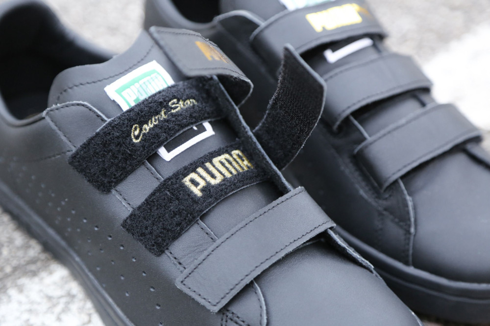 PUMA Court Star Velcro Black White 8 1000x667