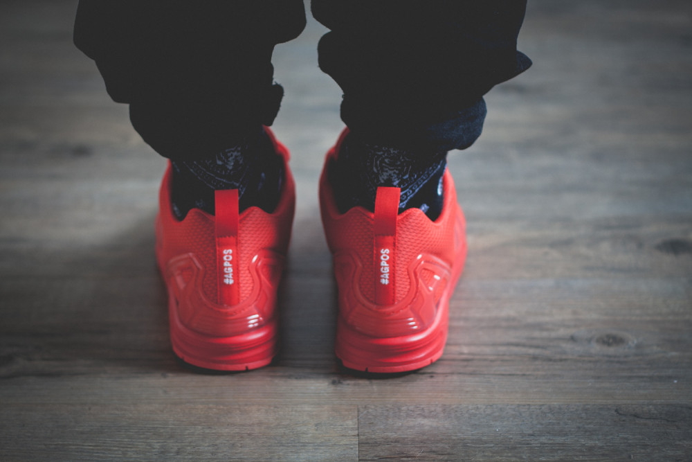 adidas Originals ZX FLUX All Red Review 7 1000x667