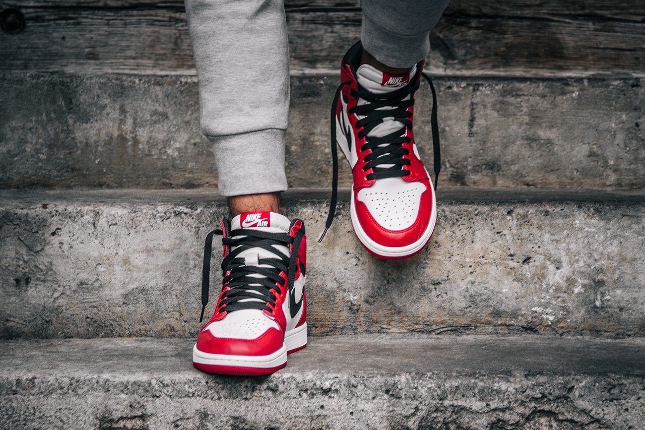 Aj1 chicago on feet 2025