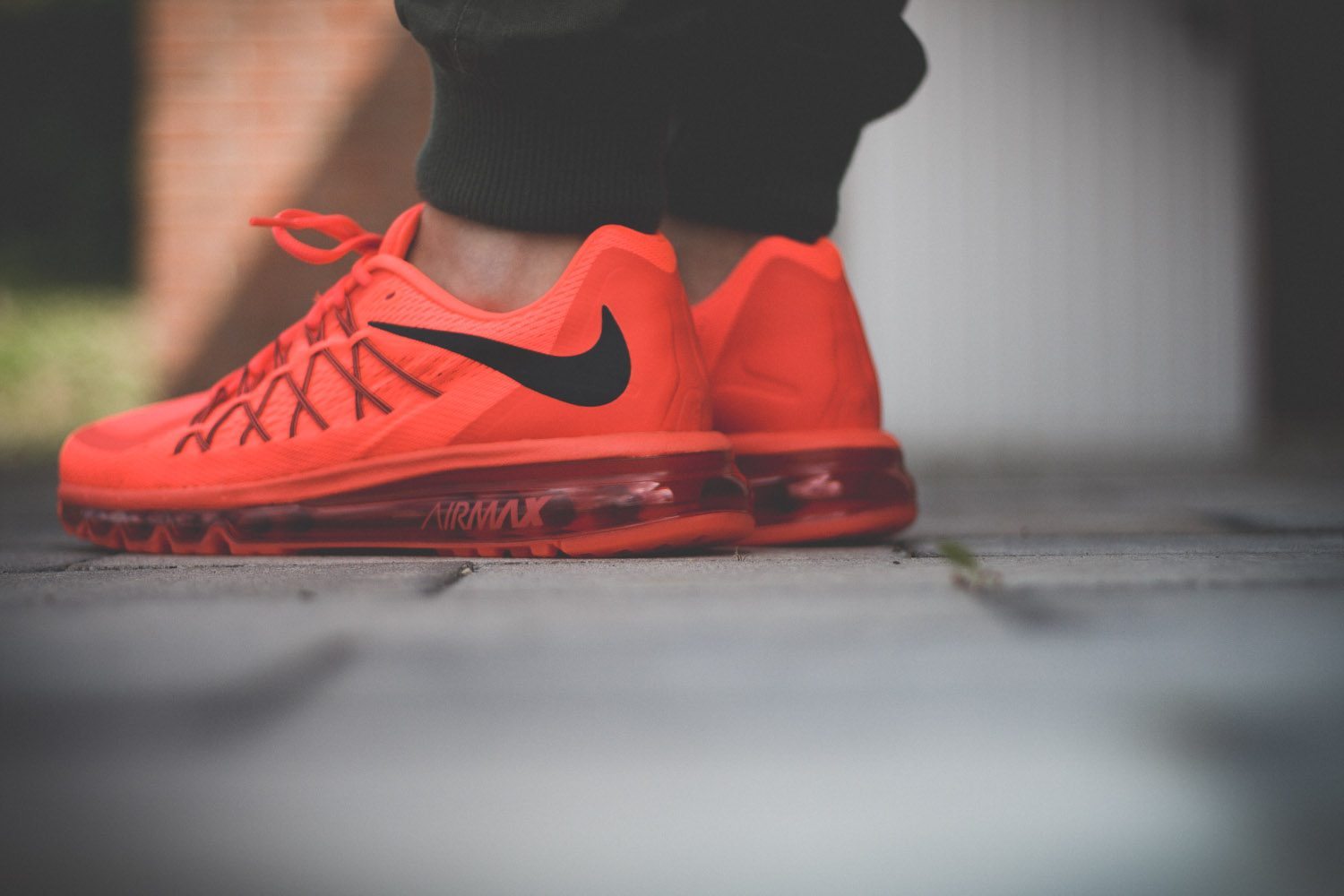 Nike Air Max 2015 Bright Crimson Review SNKR