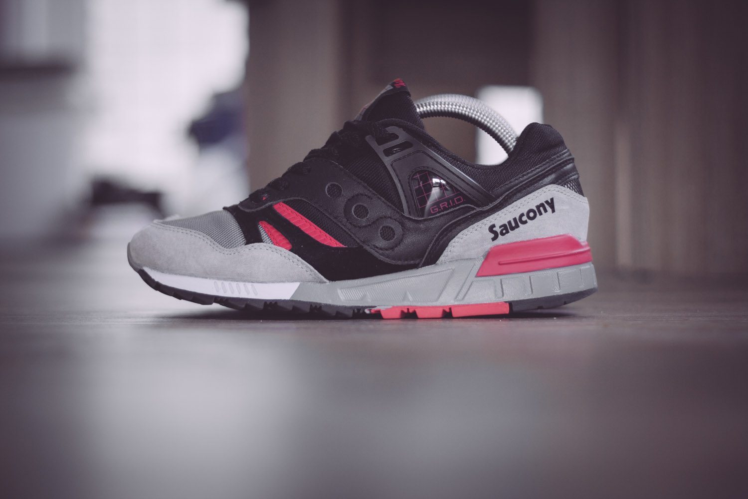 Saucony Originals Grid SD Black Grey Pink Review SNKR