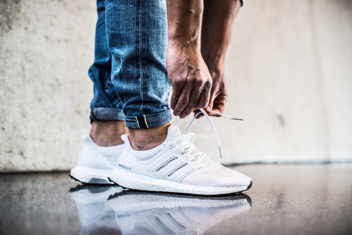 adidas Ultra BOOST All White 5