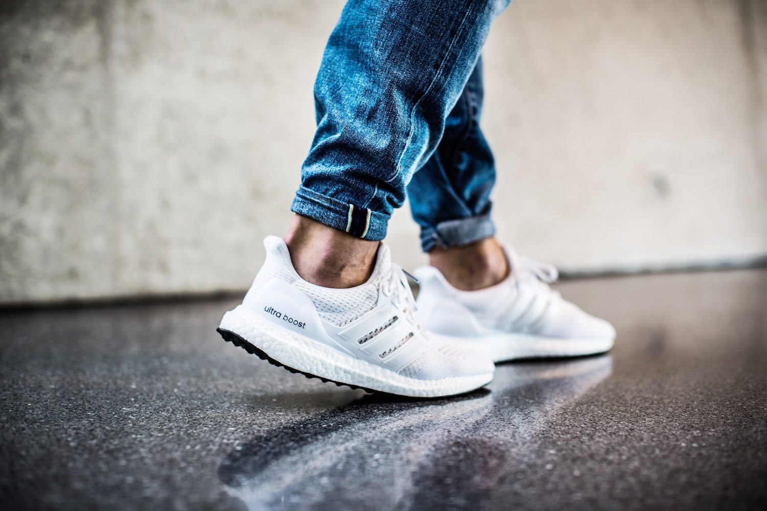 Adidas ultra boost all white shop damen