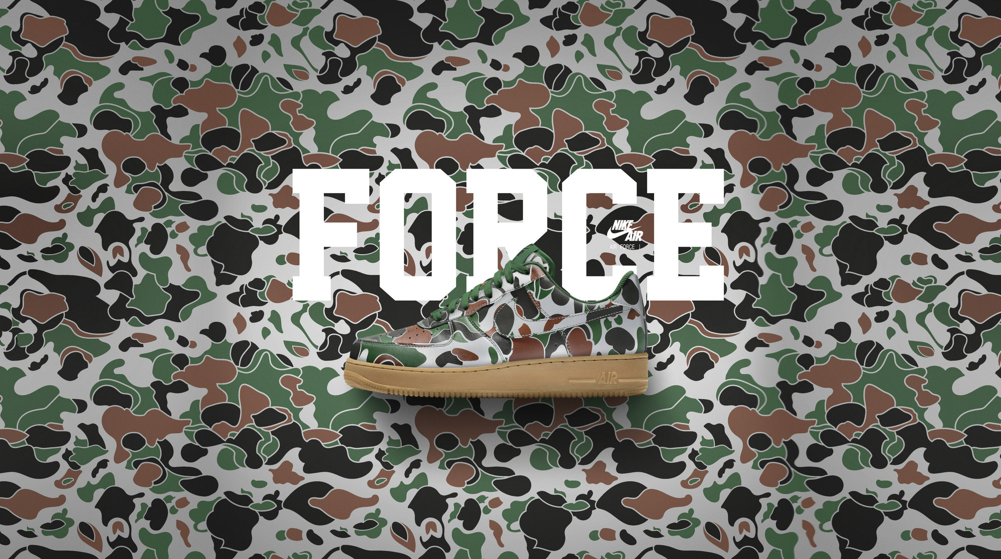 Nike Air Force 1 iD – Camo Nike Air Force 1 iD Camo 2