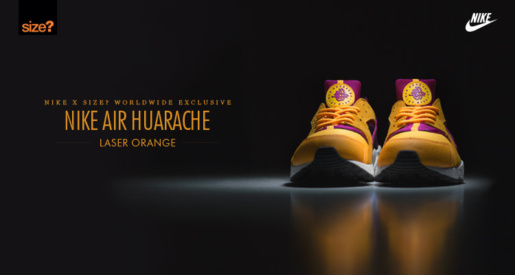 Nike Air Huarache Laser Orange–size Worldwide exclusive 1