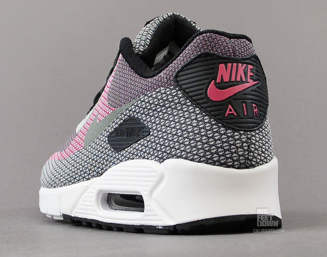 Nike Air Max 90 Jacquard Black Medium Base Grey Anthracite Bright Mango 2