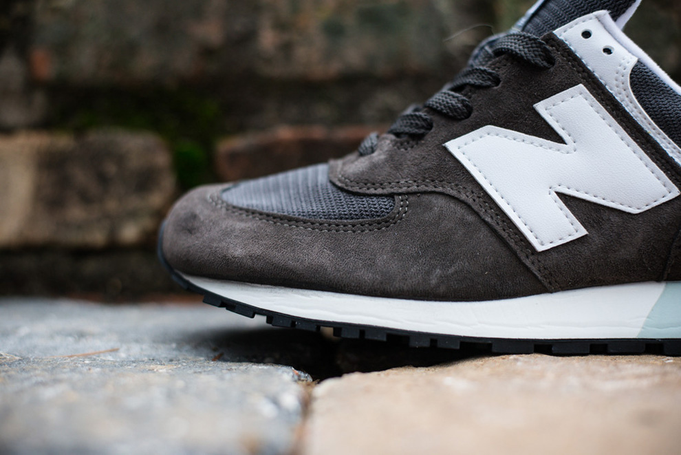 New Balance 576 Charcoal Suede Pack 6