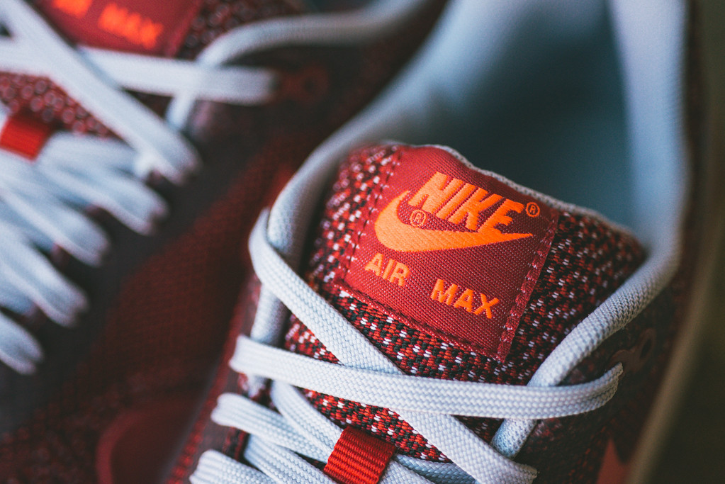 Nike Air Max 1 Jacquard Laser Crimson SNKR