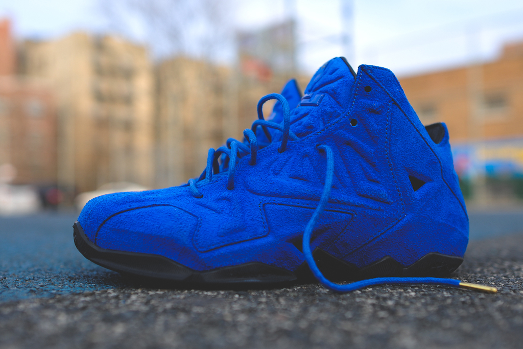 Lebron 11 suede clearance