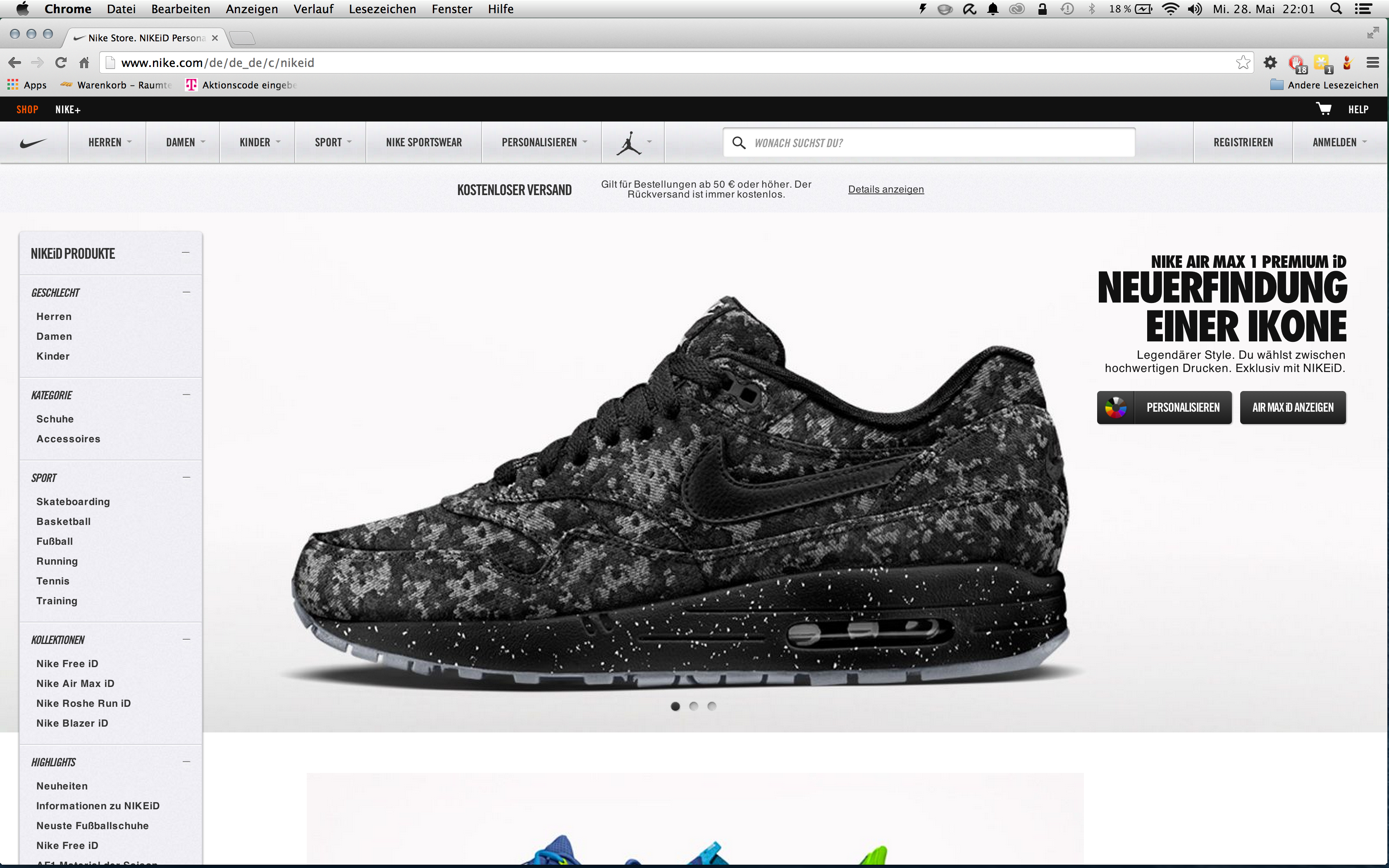 Anleitung Wie erstellt man einen Nike iD 1