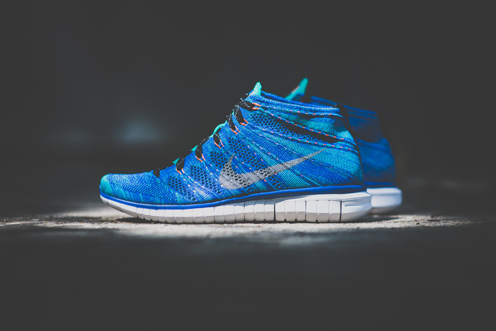 Nike Free Flyknit Chukka Game Royal 1