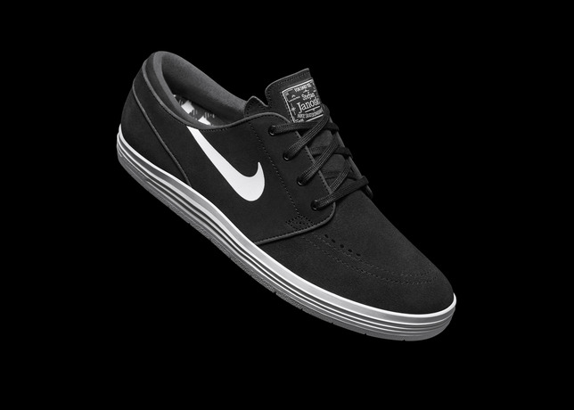 Nike SB Lunar Stefan Janoski Black White 1