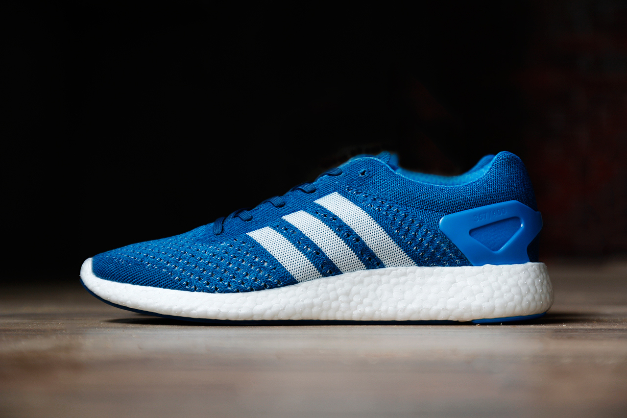 adidas Primeknit Pureboost Blue White 1