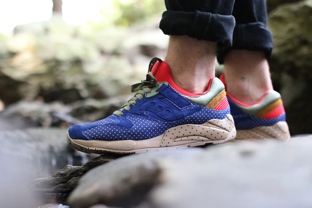 Bodega x Saucony Elite Polka Dot Pack 1