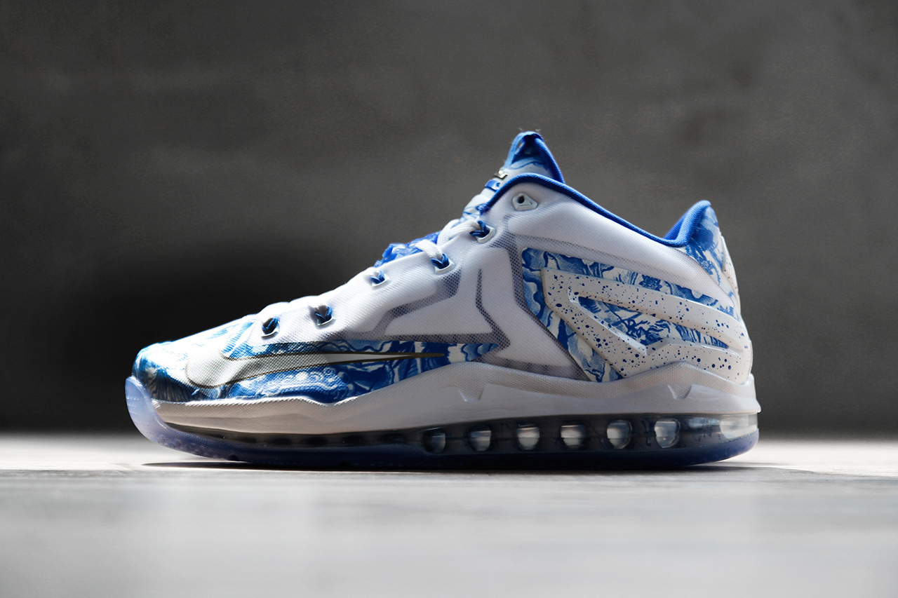 Nike LeBron 11 Max Low CH Pack Blue White 1