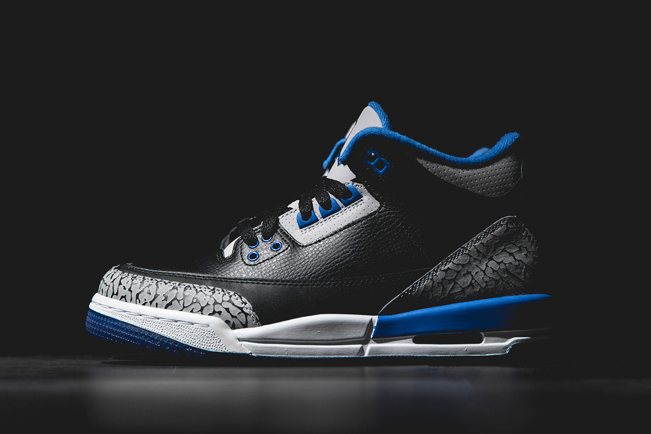 Air Jordan 3 Retro Sport Blue 1