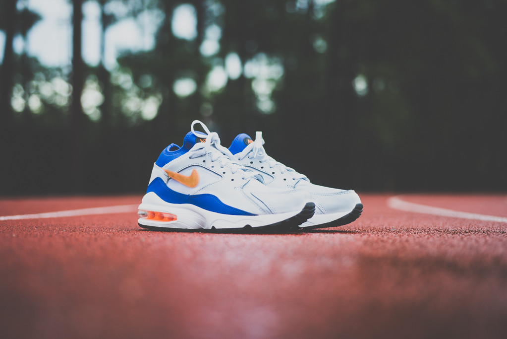 Nike Air Max 93 White Blue Citrus 11