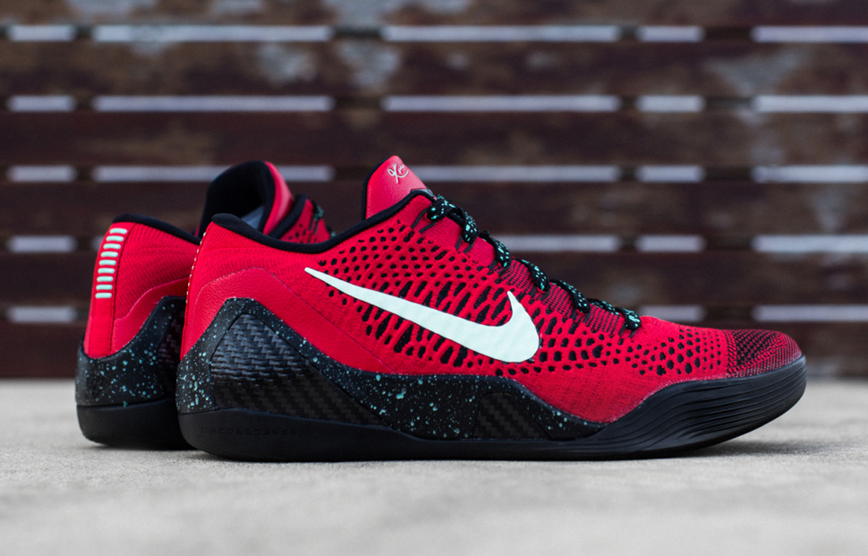 Nike Kobe 9 Elite Low Uni Red Black 1