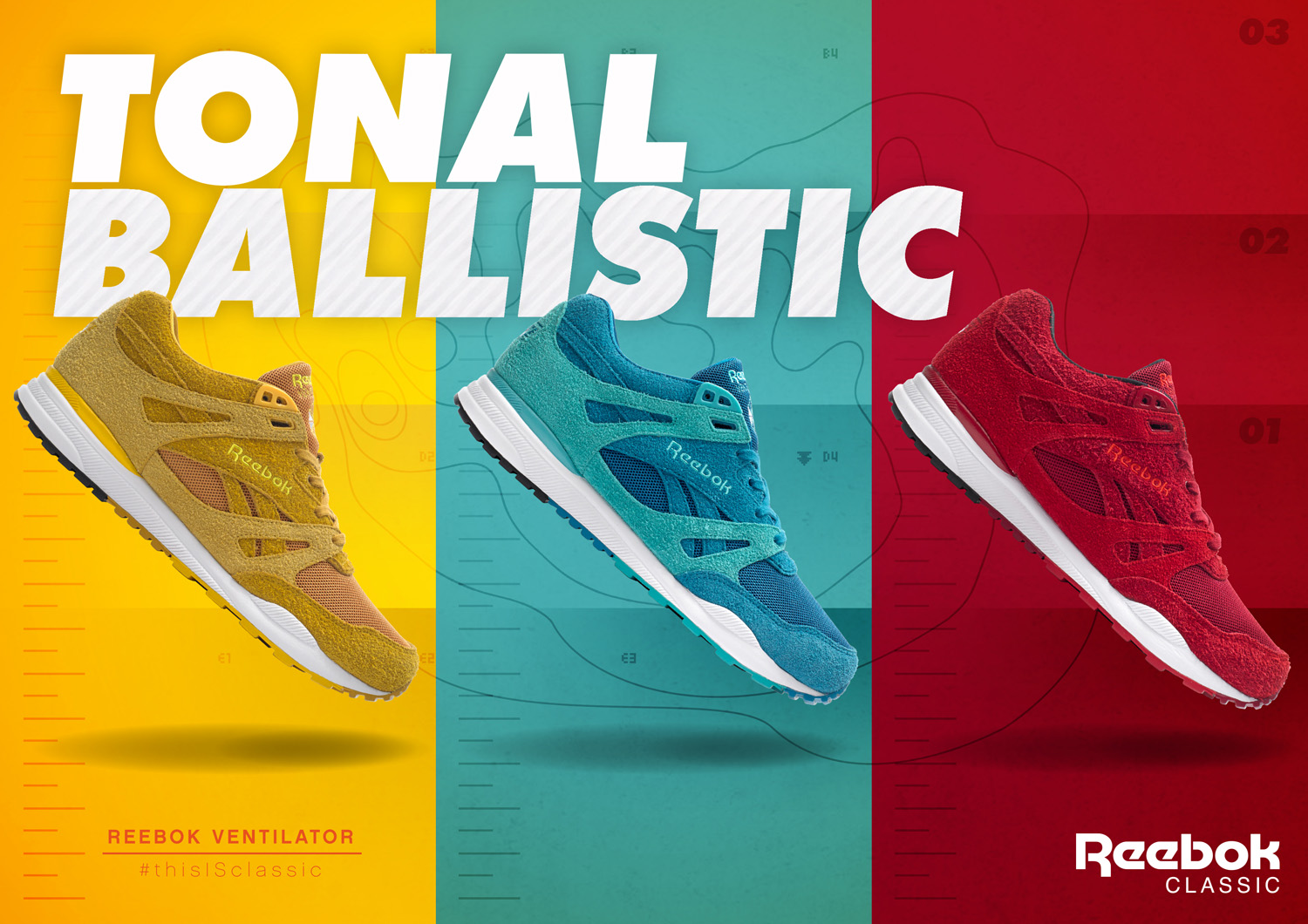 Reebok Classic Ventilator–Tonal Ballistic Pack 1