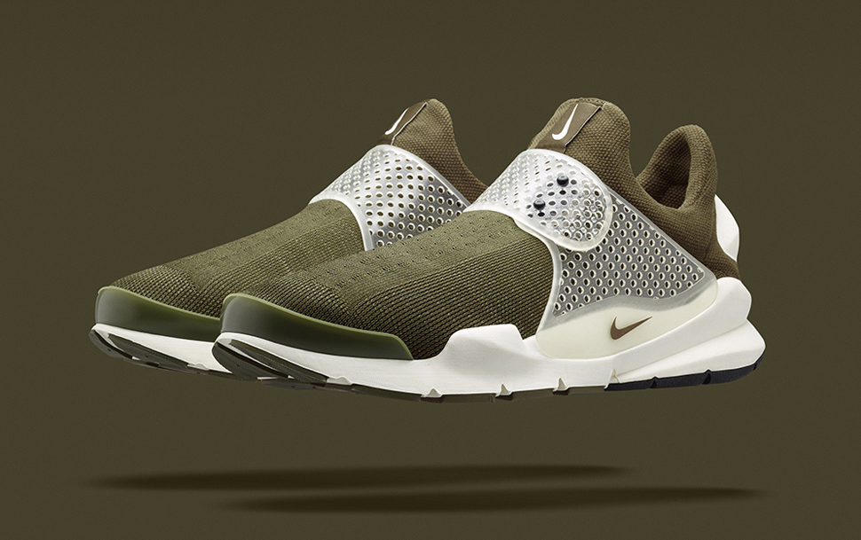 fragment design x Nike Sock Dart Khaki 1