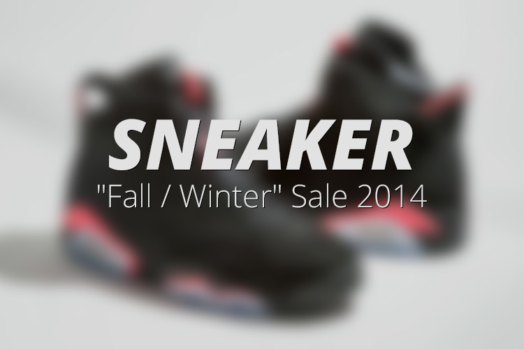 Sneaker Fall Winter Sale 2014