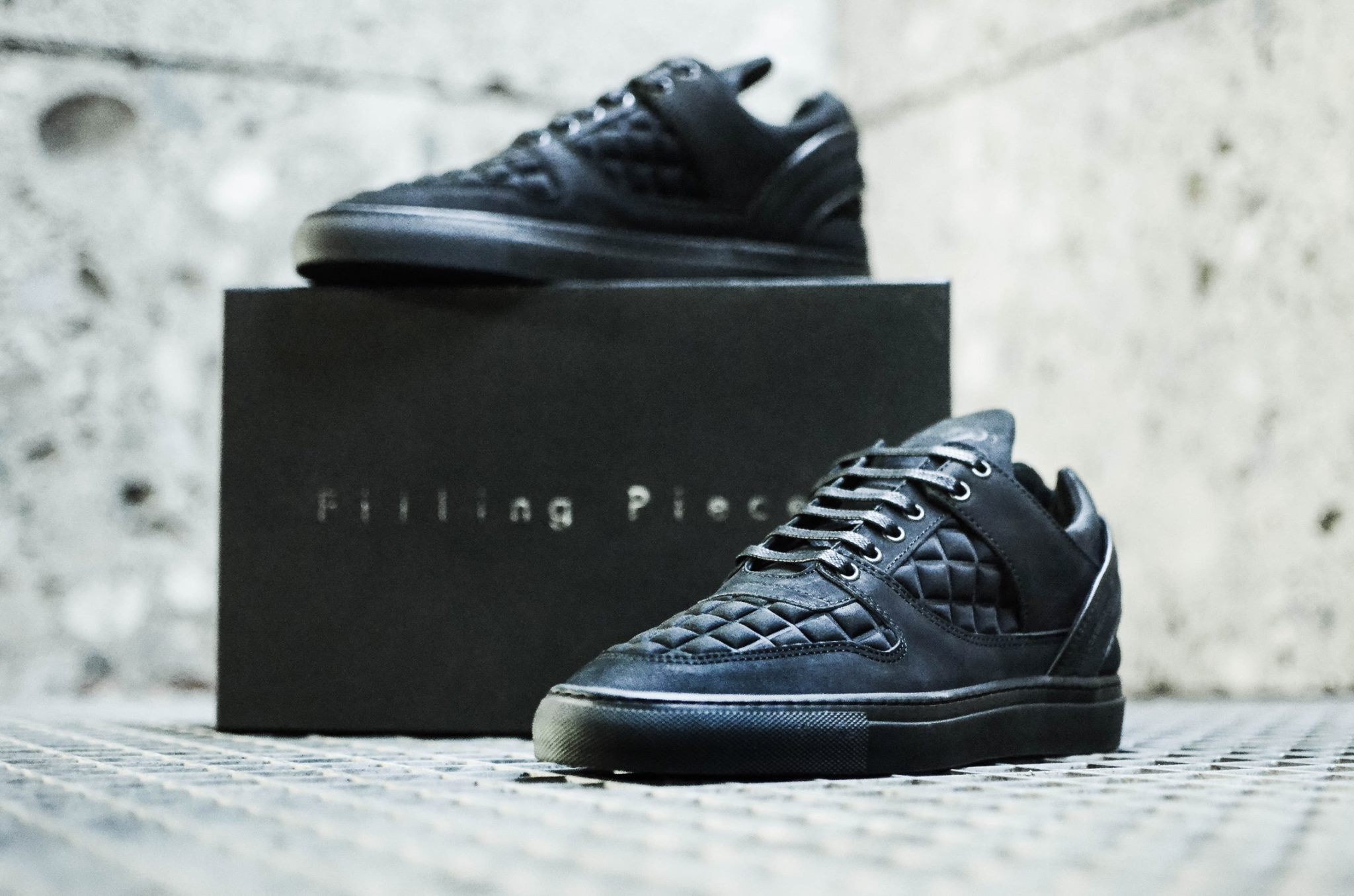 Filling Pieces Low Top Transformed Black 1