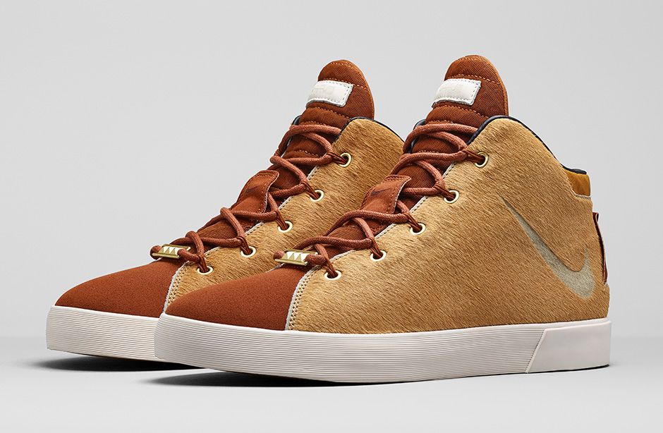 Nike LeBron 12 Lifestyle Camel Hazelnut 1