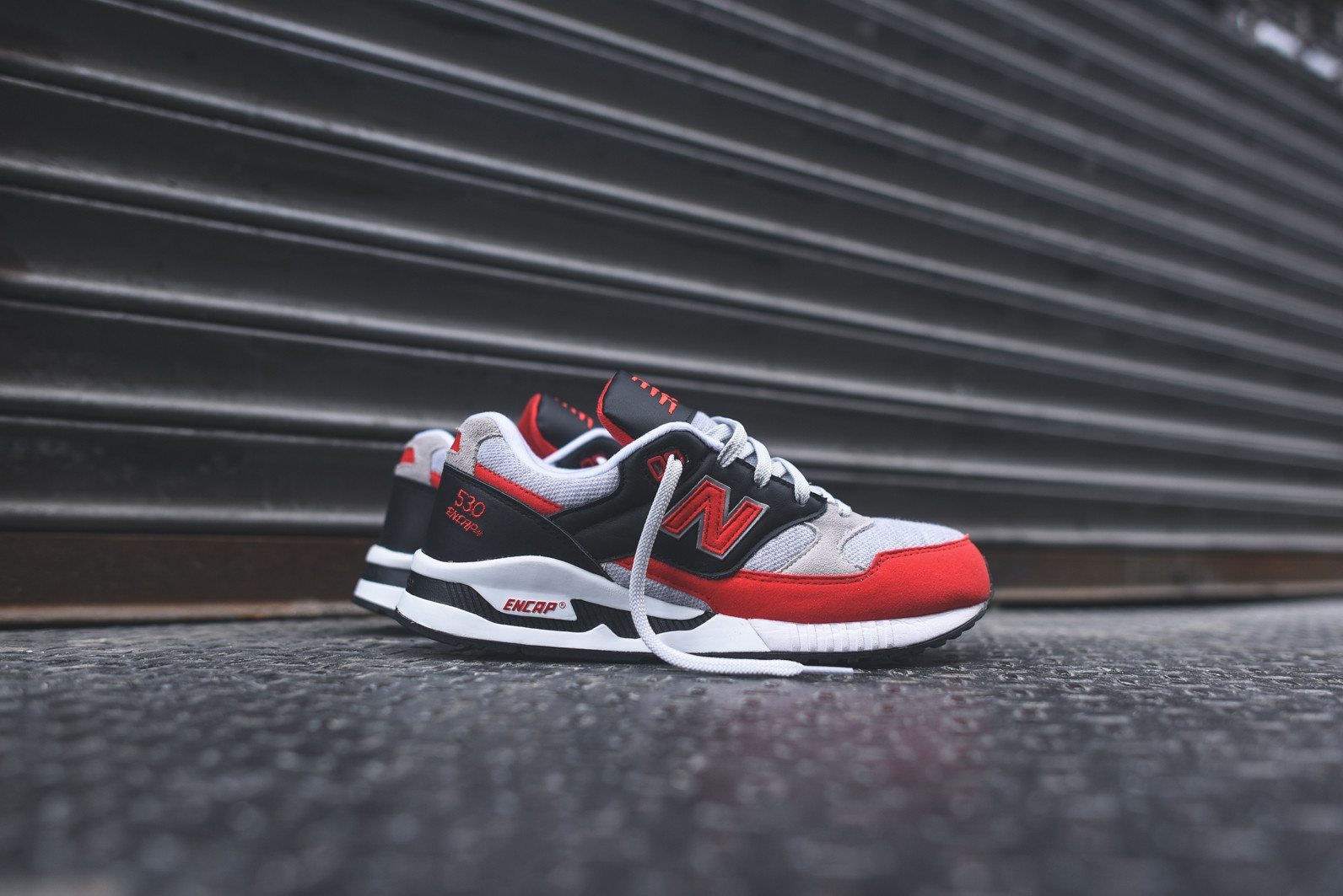 New Balance M530 Grey Red 1