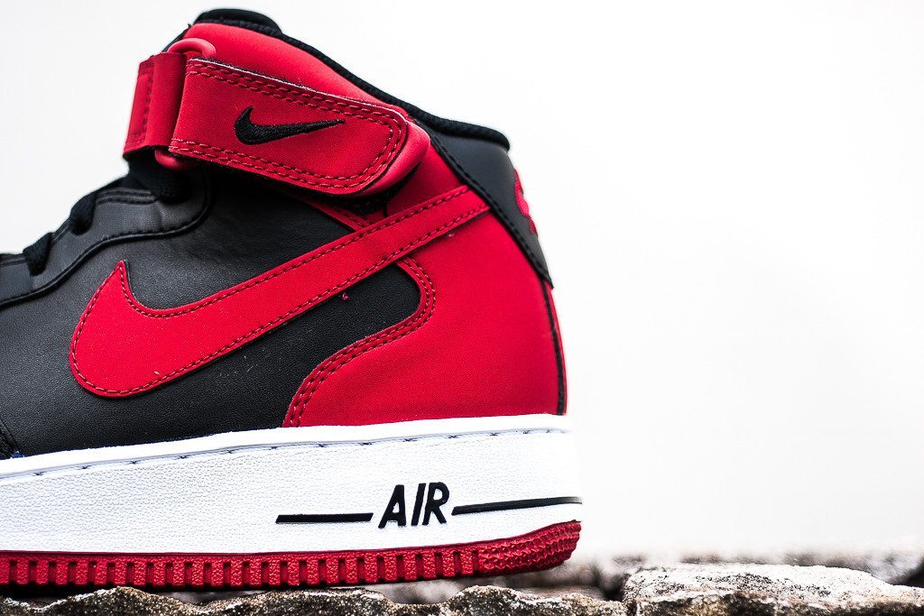 Nike Air Force 1 Red and Black Nike air force 1 high white/varsity red
