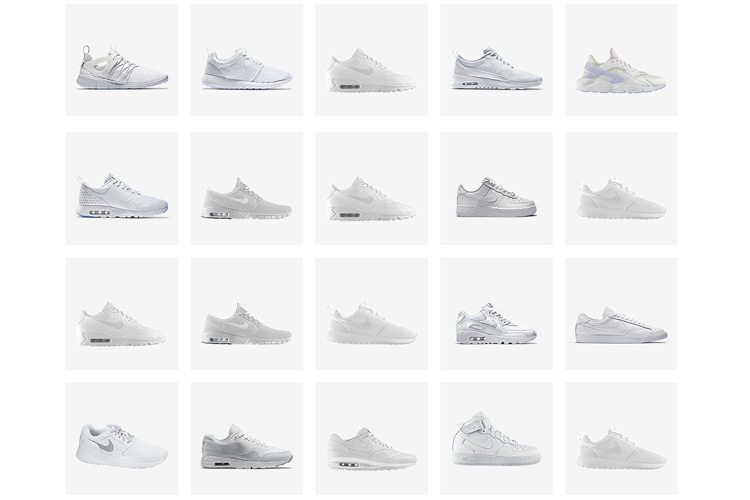 Nike All White Pack