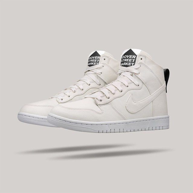 Nike Dunk Lux High x DSM White