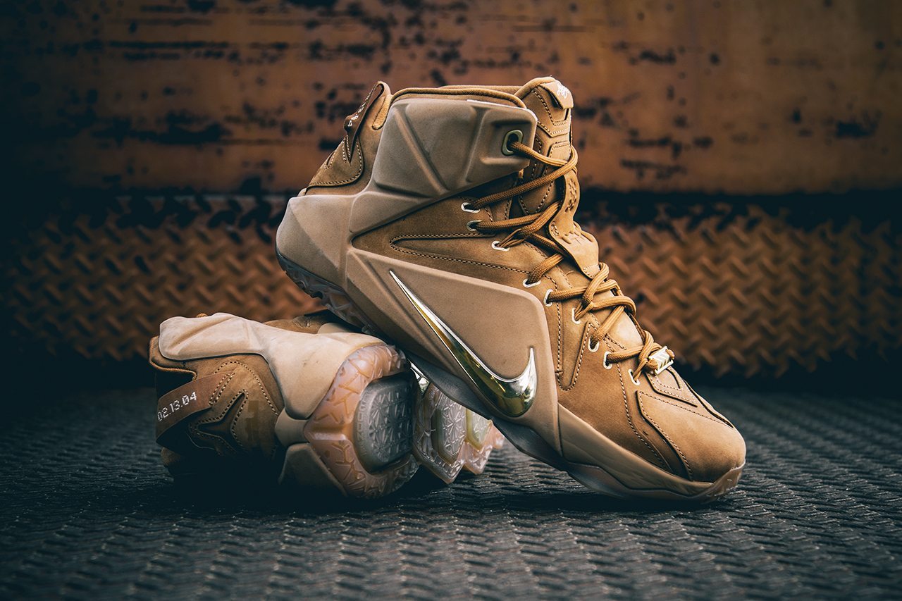 Nike Lebron XII EXT Wheat 5