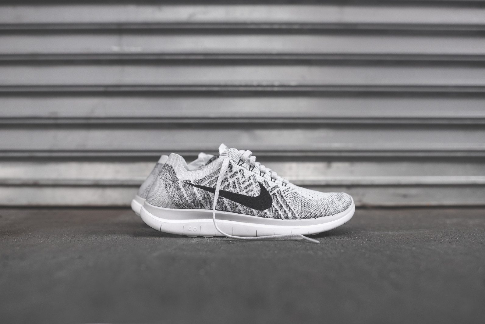 Nike Flyknit Free 4.0 Pure Platinum 1