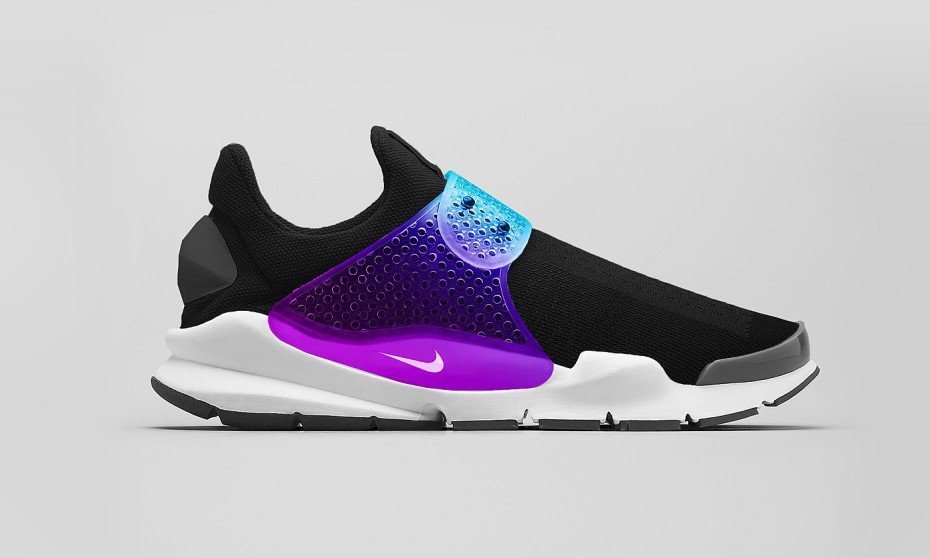 Nike Sock Dart Black Grape