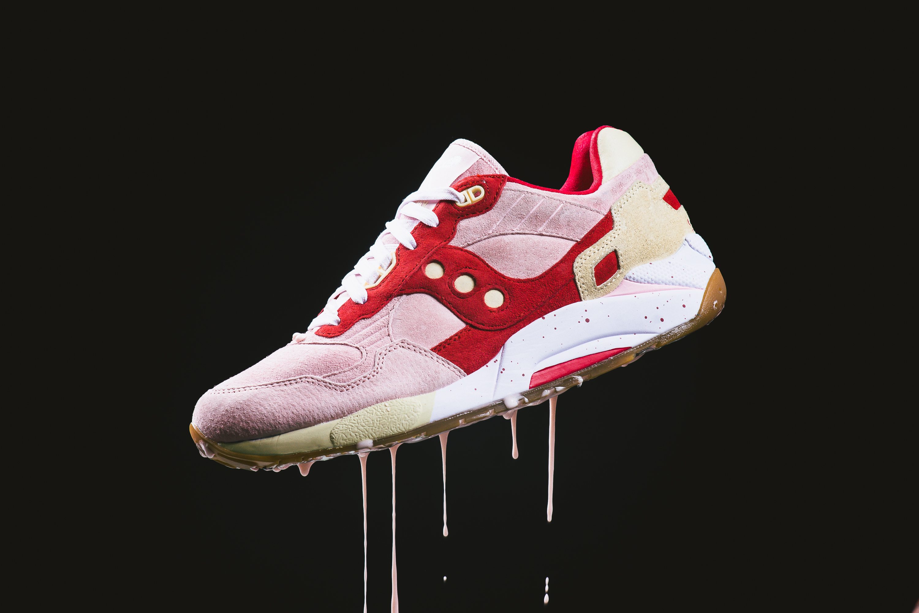 Saucony Originals Scoops Pack G9 Shadow 5 Strawberry Vanilla 1